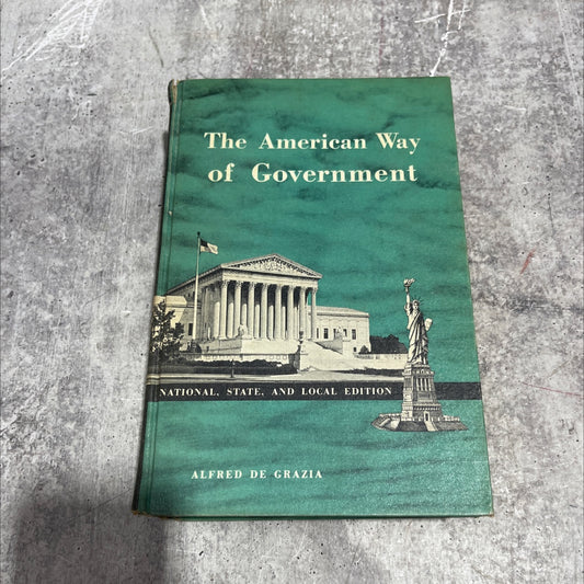 s, inc. the american way book, by alfred de grazia, 1970 Hardcover image 1