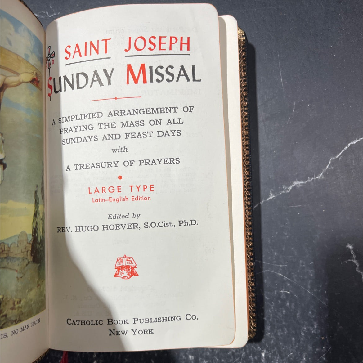 saint joseph sunday missal a simplified arrangement of praying the mass on all sundays and feast days with a treasury image 2