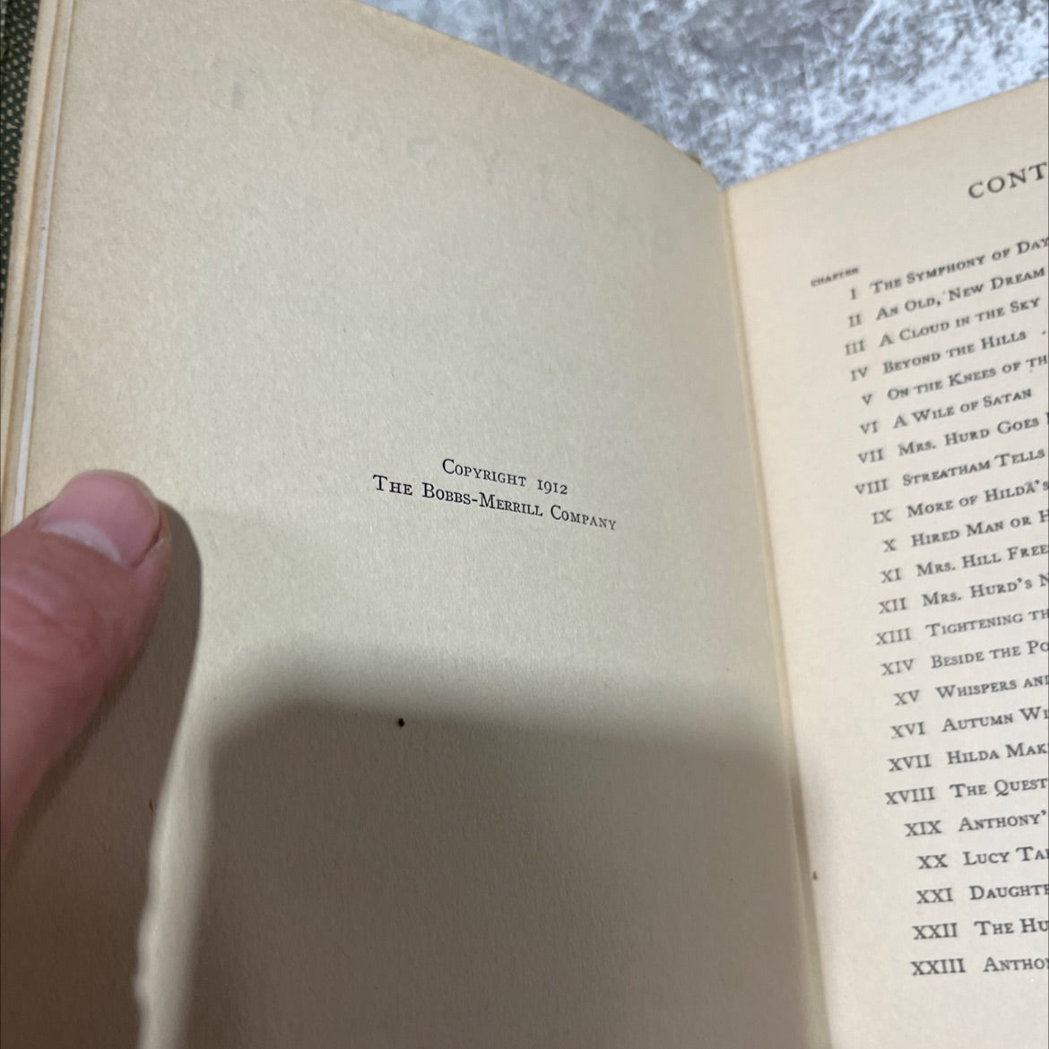 sally salt book, by mrs. wilson woodrow, 1912 Hardcover image 3