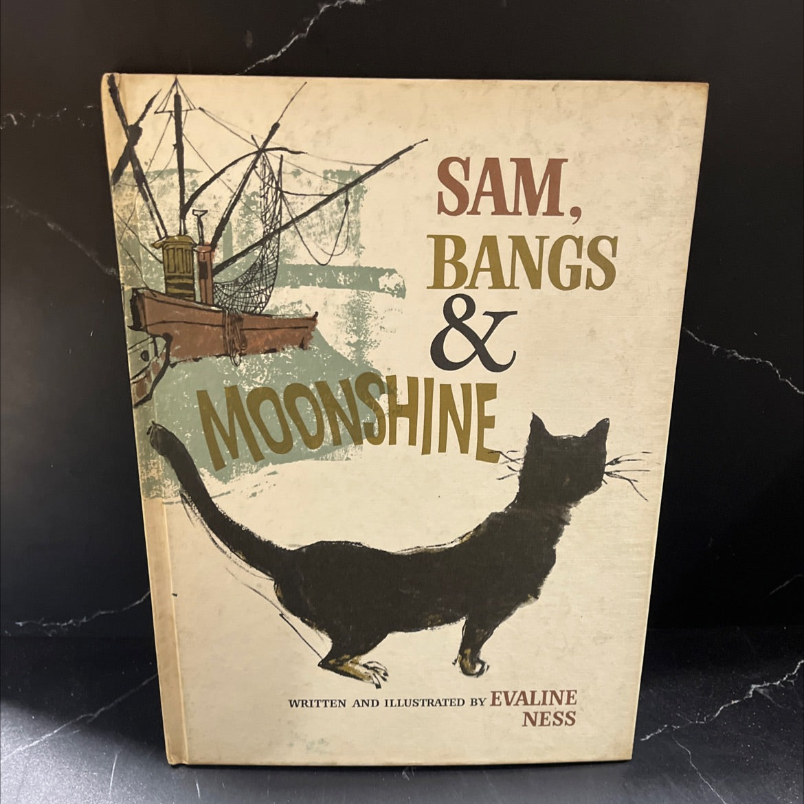 sam. bangs & moonshine book, by evaline ness, 1966 Hardcover image 1
