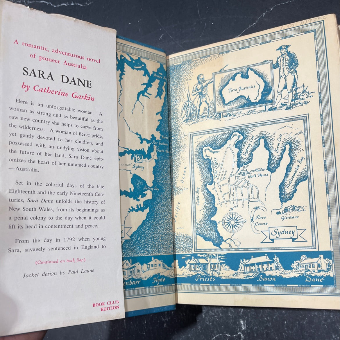sara dane book, by catherine gaskin, 1954 Hardcover image 4