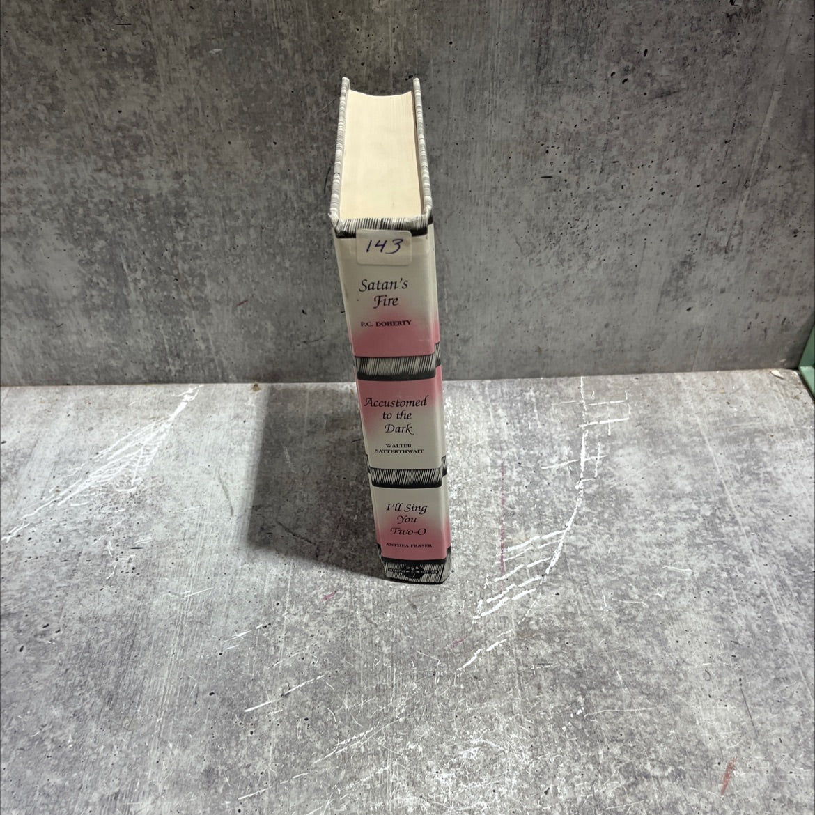 satan's fire book, by p.c. doherty, 1995 Hardcover image 4