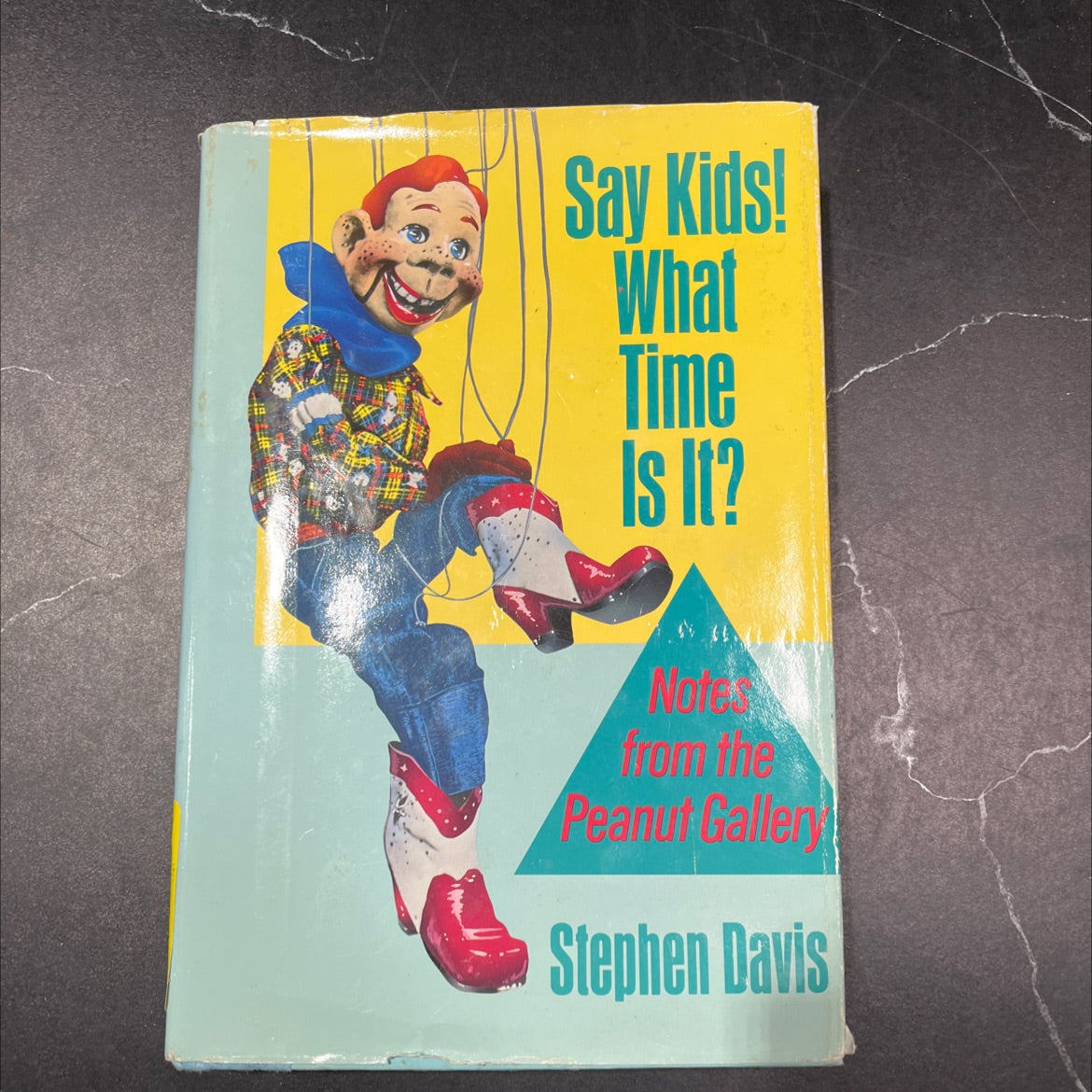 say kids! what time is it? notes from the peanut gallery book, by stephen davis, 1987 Hardcover image 1