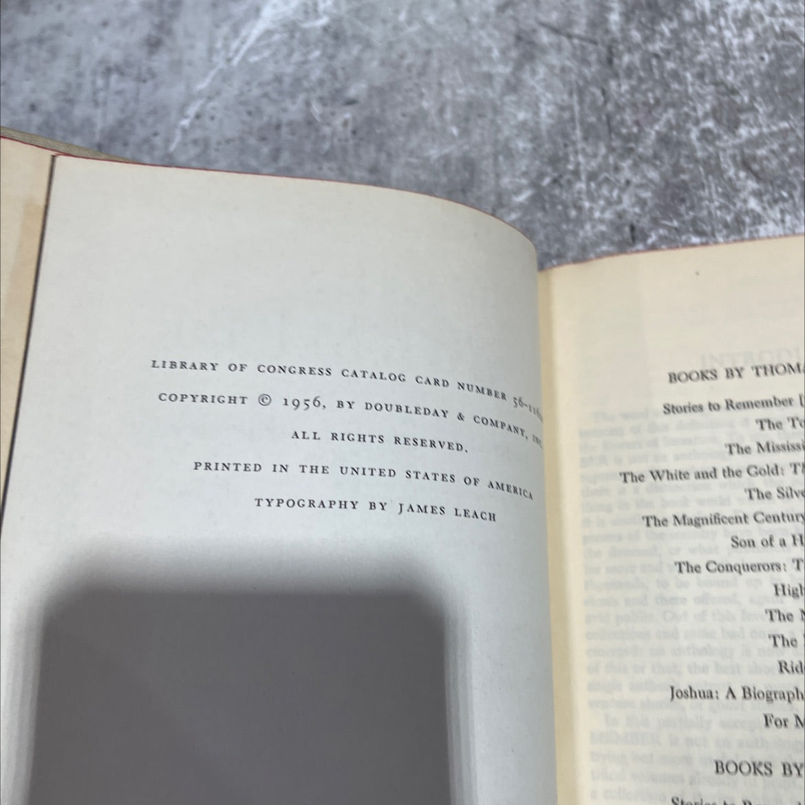 sayfas stories to remember book, by Thomas B. Costain, John Beecroft, 1956 Hardcover image 3
