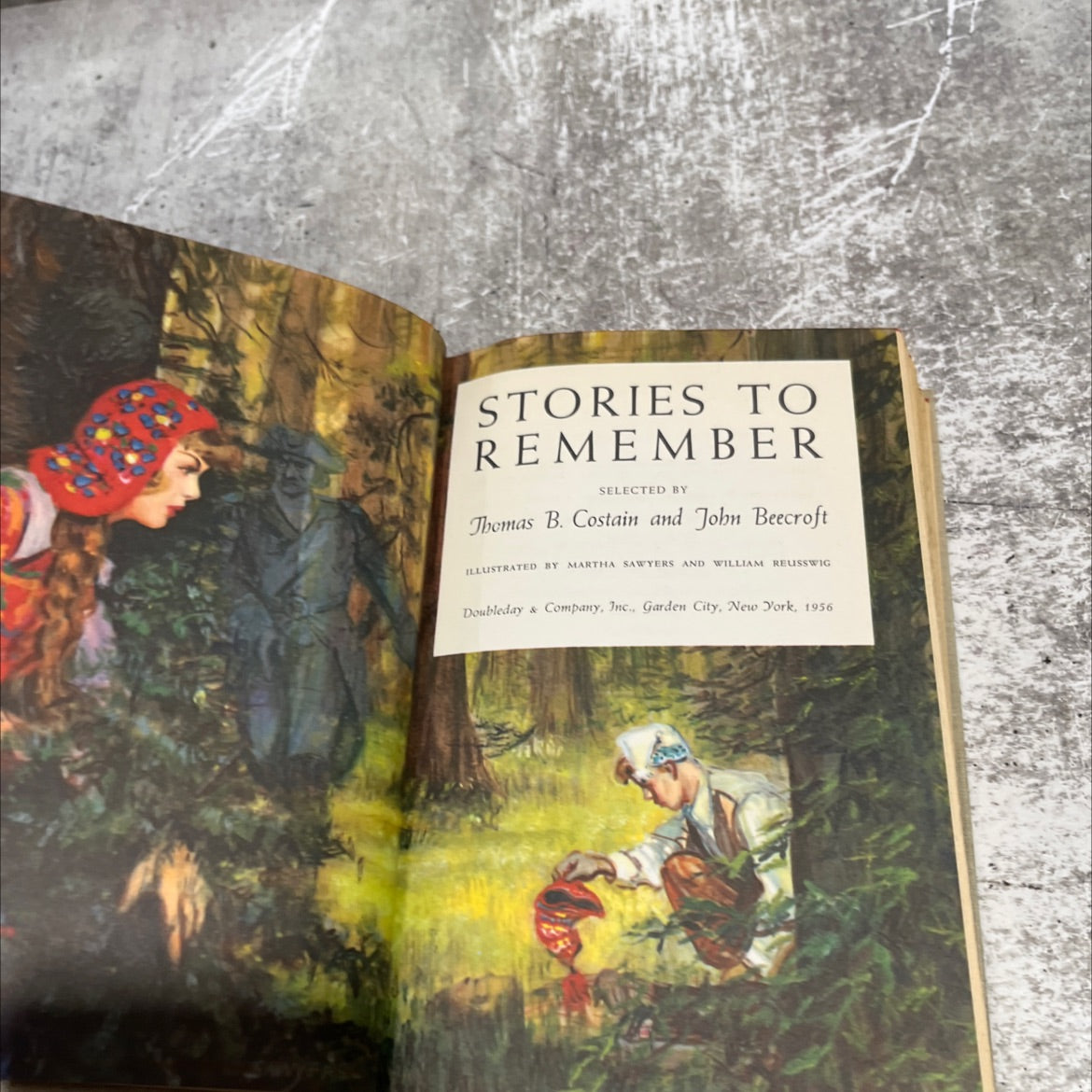 sayfas stories to remember book, by Thomas B. Costain, John Beecroft, 1956 Hardcover image 2