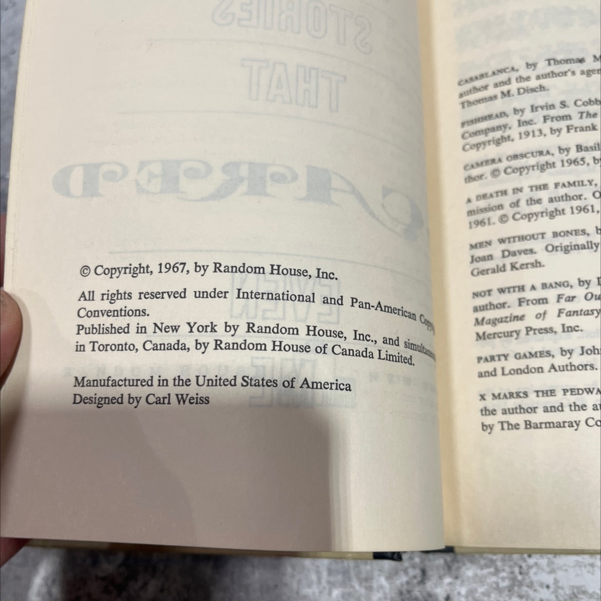 scared stories that scared even me book, by alfred hitchcock, 1967 Hardcover image 3