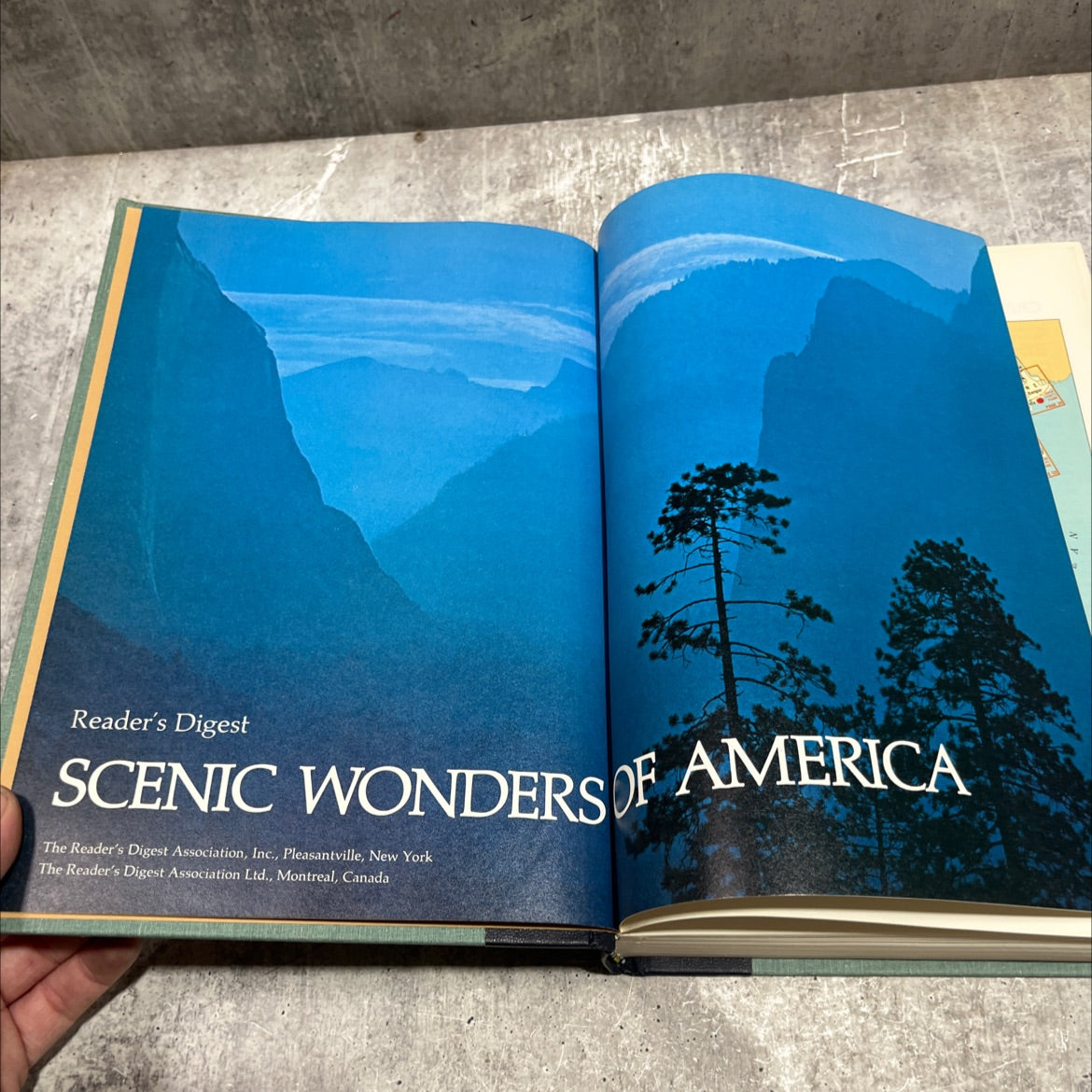 scenic wonders of america book, by unknown, 1980 Hardcover image 2