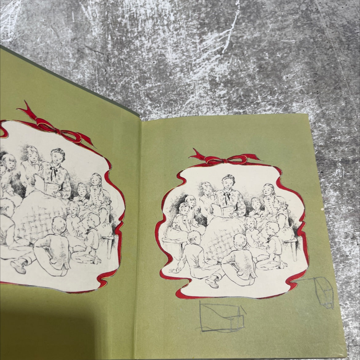 schoolhouse in the woods book, by rebecca caudill, 1949 Hardcover image 4