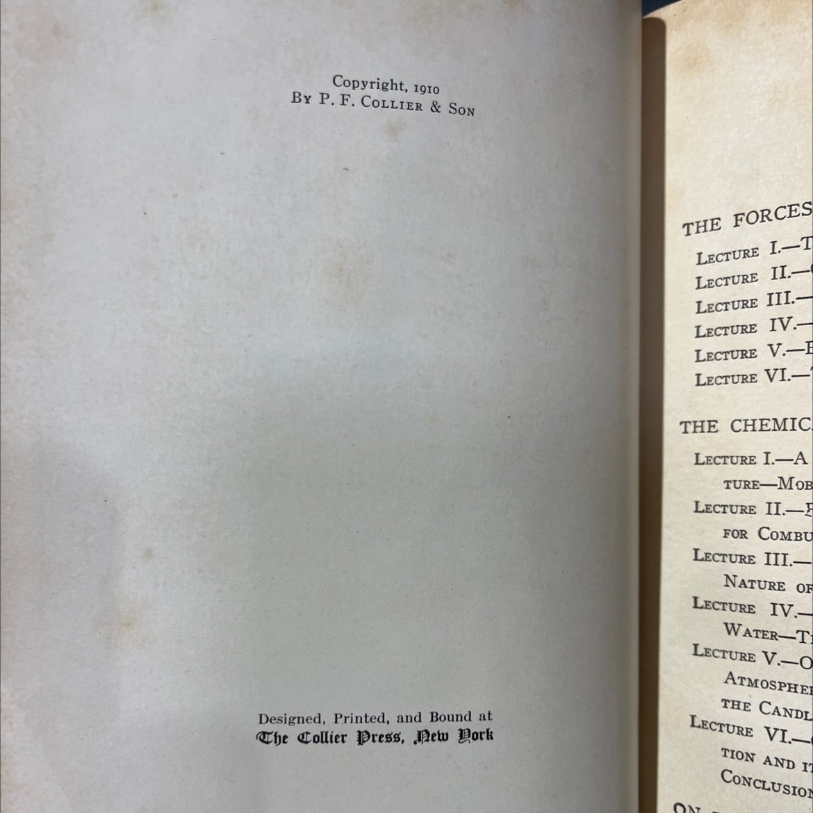 scientific papers physics chemistry astronomy geology book, by unknown, 1910 Hardcover image 3