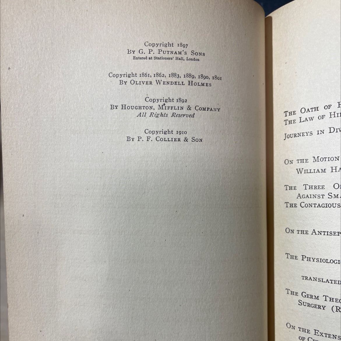 scientific papers physiology medicine surgery geology book, by charles w eliot, 1910 Hardcover image 3