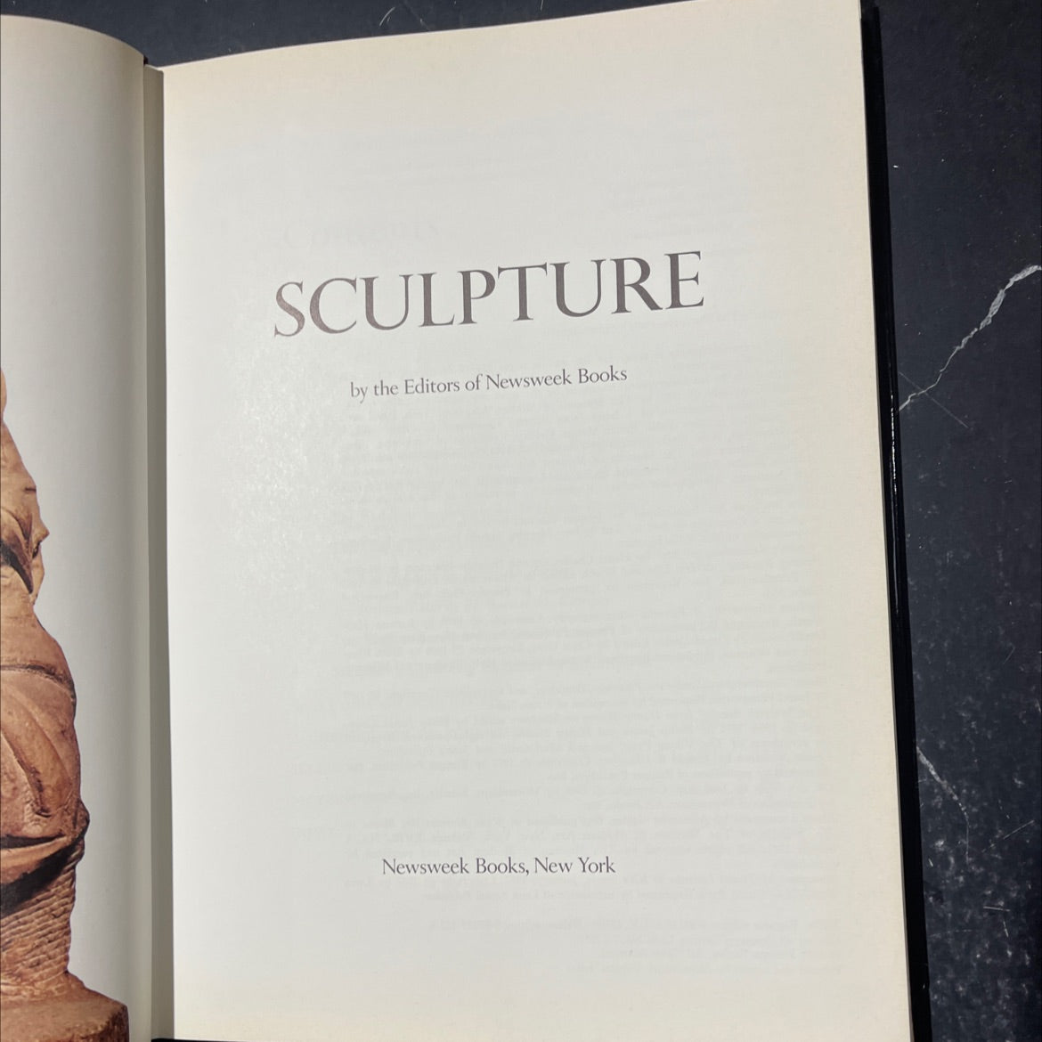 sculpture book, by editors of newsweek books, 1970 Hardcover image 2
