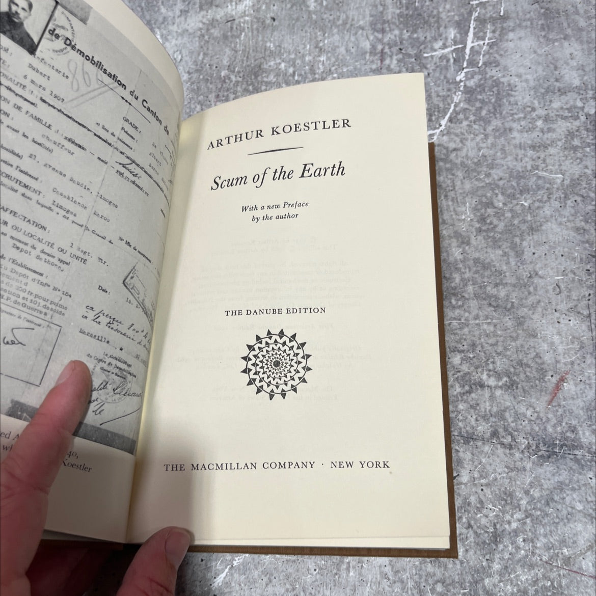 scum of the earth book, by arthur koestler, 1968 Hardcover image 2