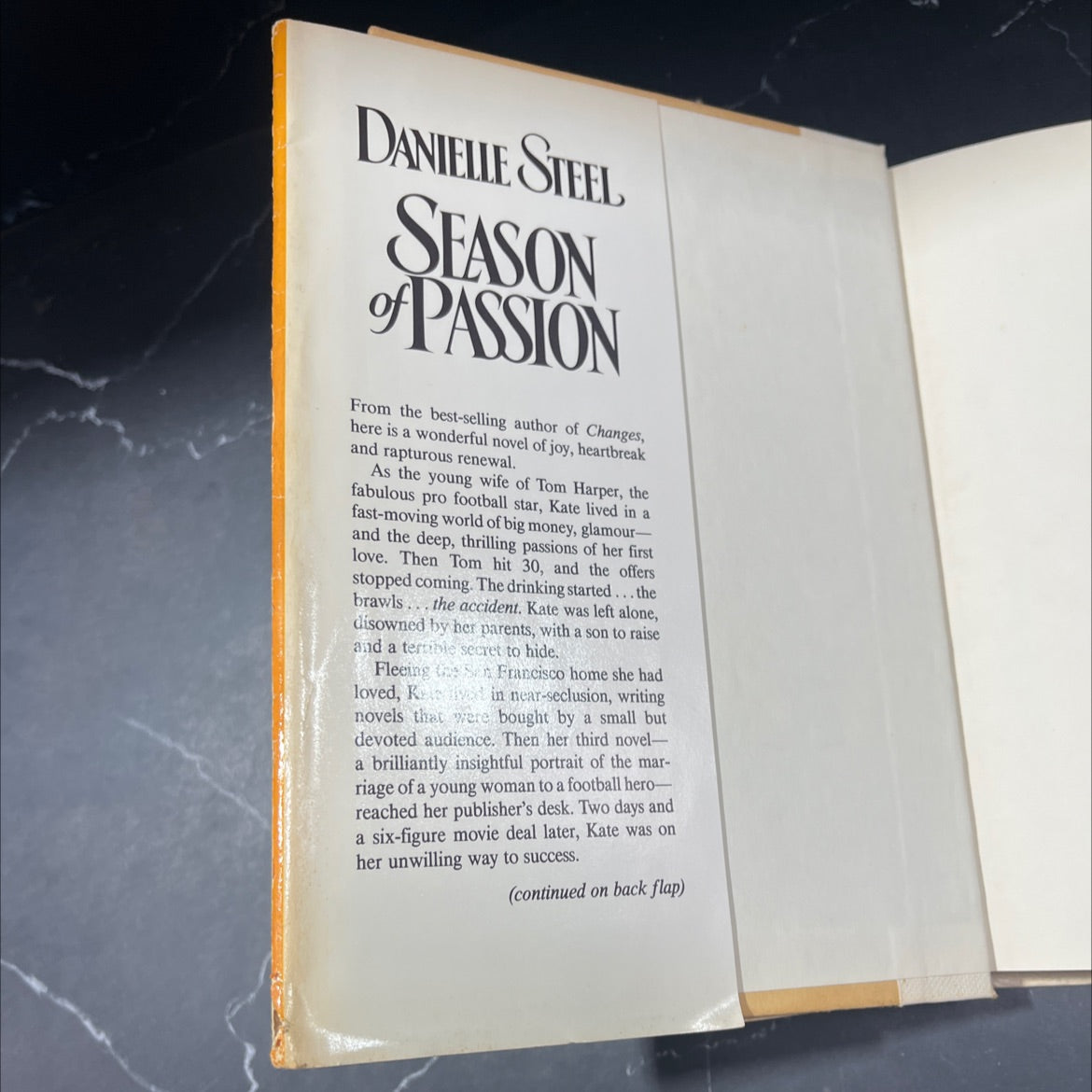 season of passion book, by danielle steel, 1979 Hardcover image 4