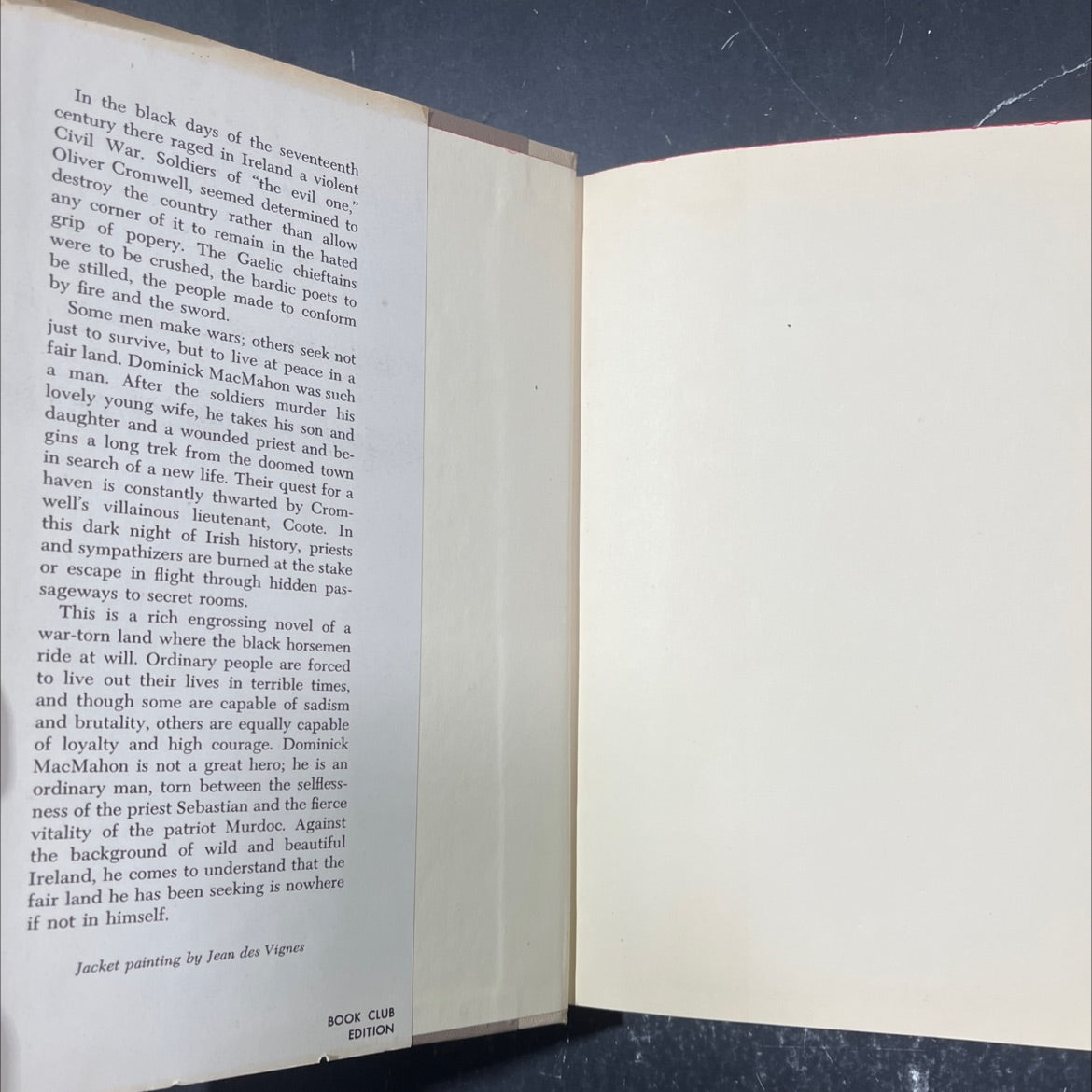 seek the fair land book, by walter macken, 1992 Hardcover image 4