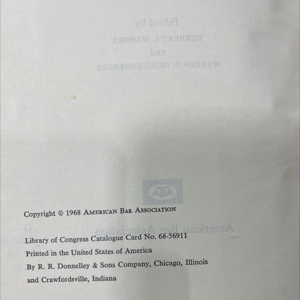 selected articles on federal securities law book, by herbert s. wander and warren f. grienenberger, 1968 Hardcover image 3