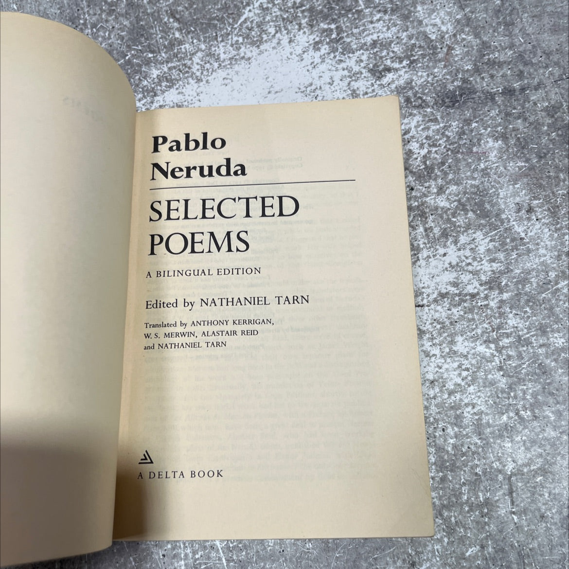 selected poems book, by pablo neruda, 1970 Paperback image 2