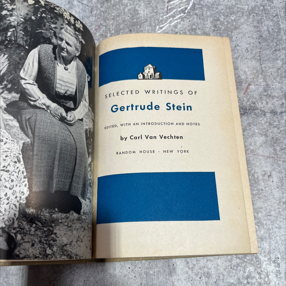 selected writings of gertrude stein book, by gertrude stein, 1946 Hardcover image 2