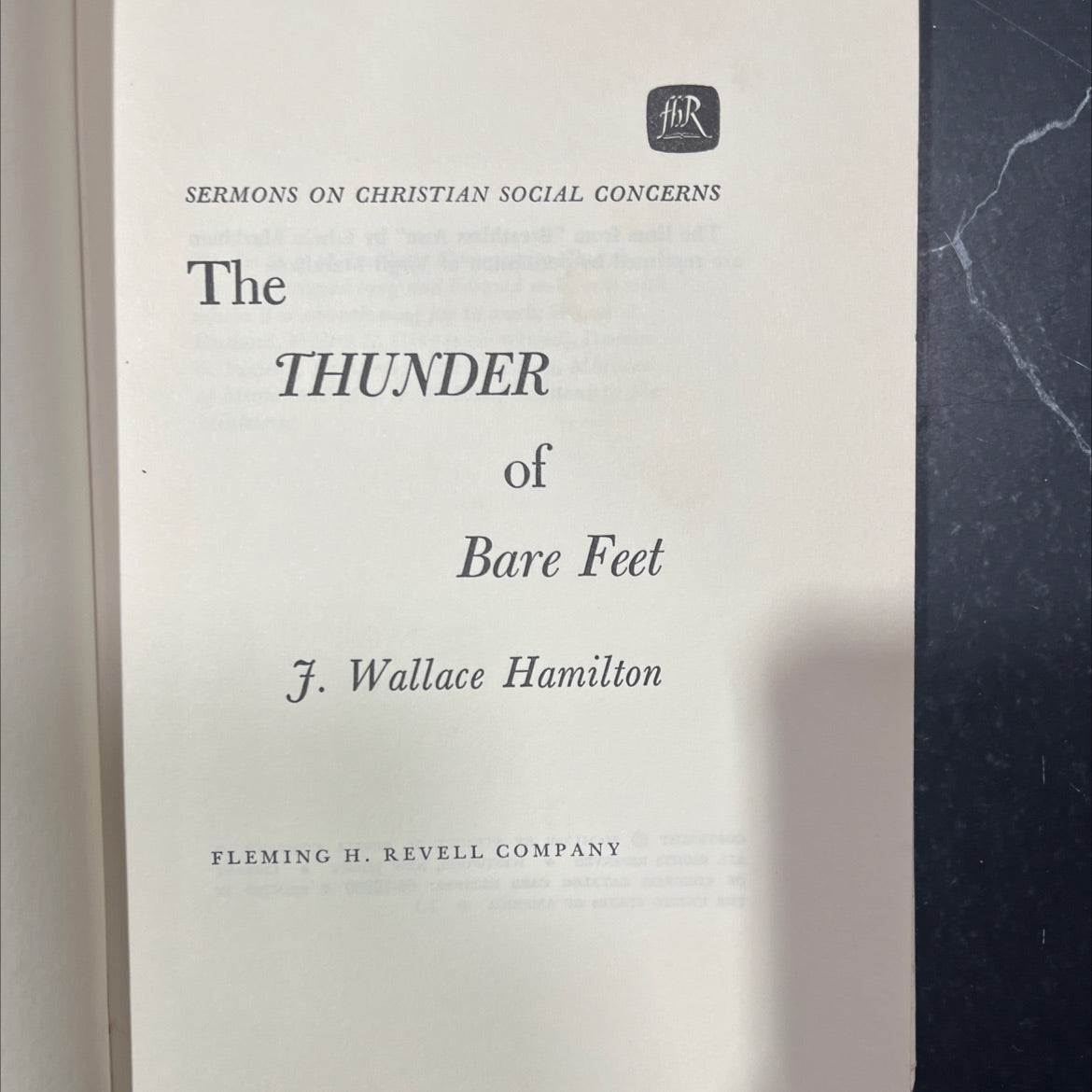 sermons on christian social concerns book, by j. wallace hamilton, 1964 Hardcover image 2