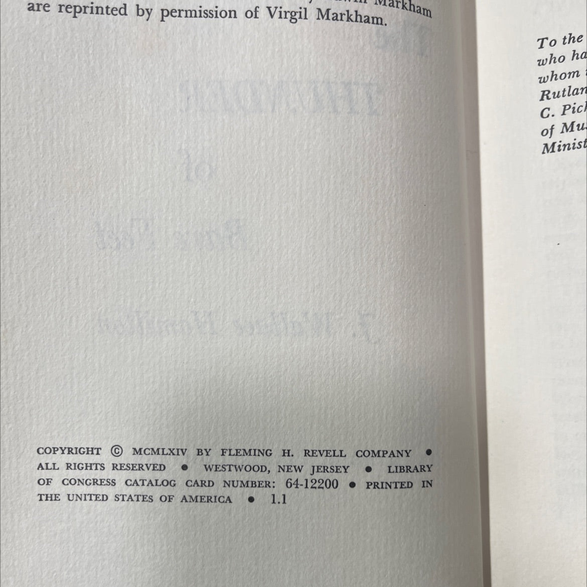 sermons on christian social concerns book, by j. wallace hamilton, 1964 Hardcover image 3