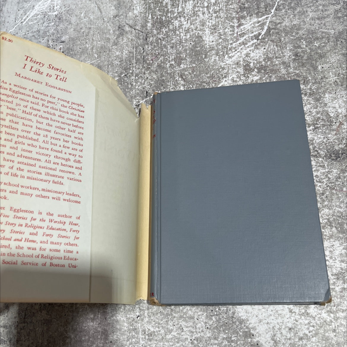 seventy-five stories for the worship hour book, by margaret white eggleston, 1929 Hardcover image 4