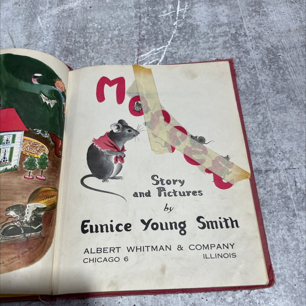 sharon hose doll house really happened book, by eunice young smith, 1950 Hardcover image 2