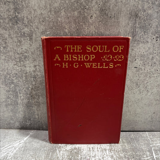 she the dream the soul of a bishop book, by h. g. wells, 1917 Hardcover image 1