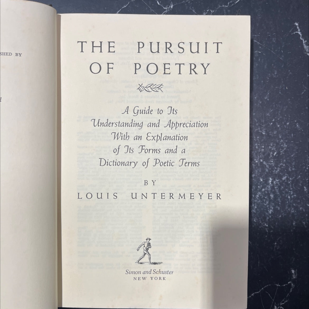 shed by the pursuit of poetry a guide to its understanding and appreciation with an explanation of its forms and a image 2