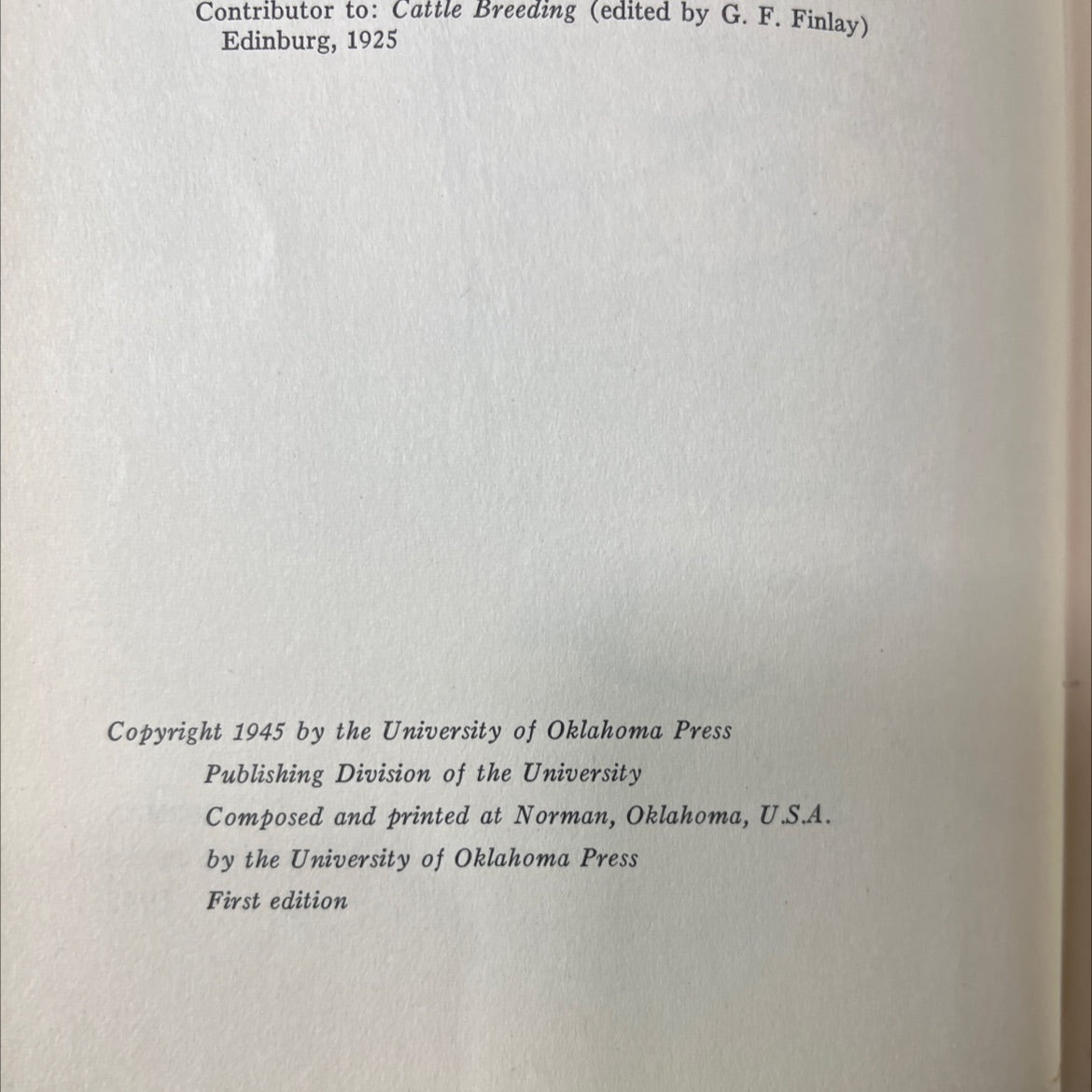 shepherd's empire book, by charles wayland towne, edward norris wentworth, 1945 Hardcover image 3