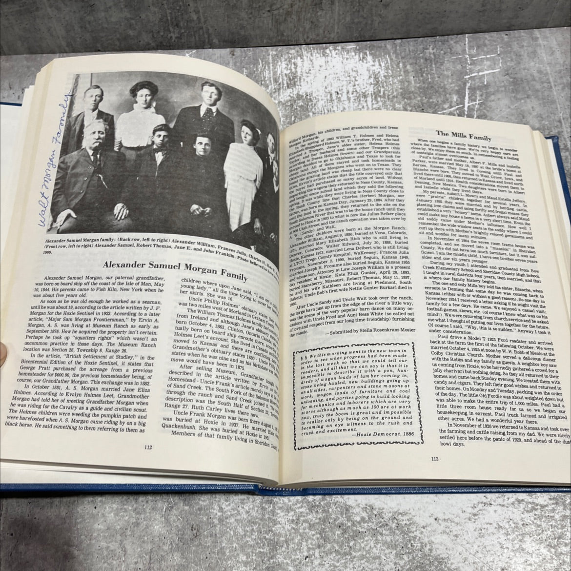 sheridan county kansas a history of faith and labor volume two book, by charlotte hinger, 1985 Hardcover image 4