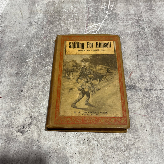 shifting for himself or gilbert greyson's fortune book, by horatio alger, jr., 1970 Hardcover image 1