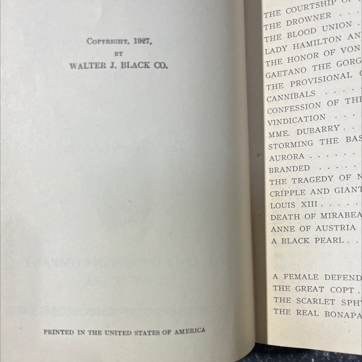 short stories by alexandre dumas book, by alexandre dumas, 1927 Hardcover image 3