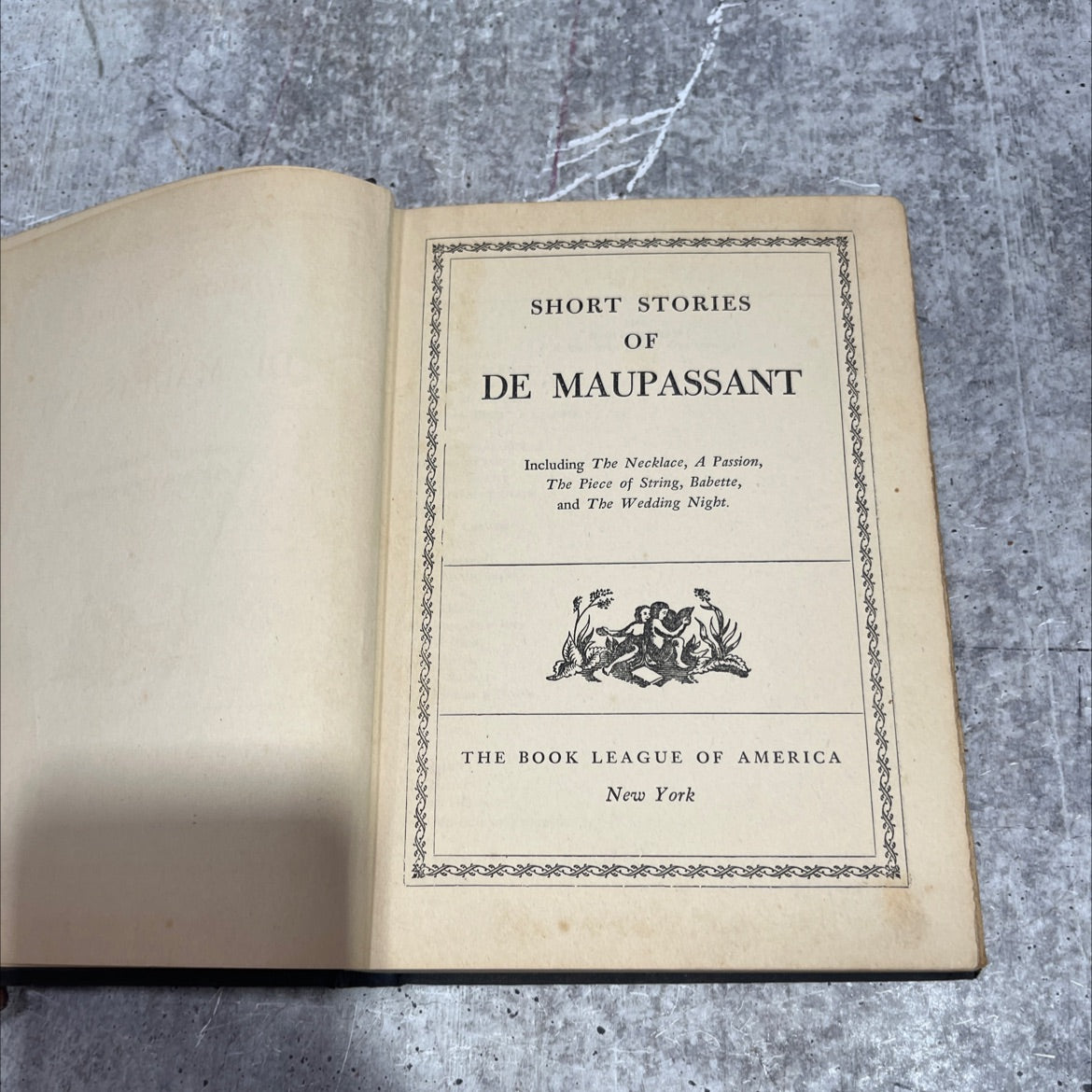short stories of de maupassant book, by Guy de Maupassant, 1941 Hardcover image 2