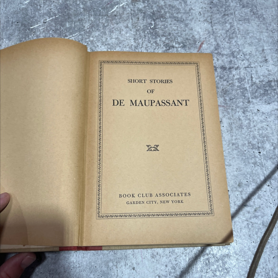 short stories of de maupassant book, by Guy de Maupassant, 1970 Hardcover image 2