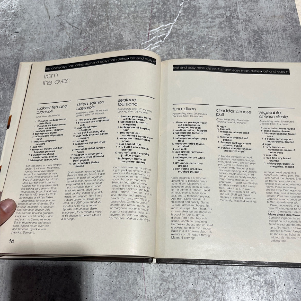shortcut recipes book, by Meredith Corporation, 1980 Hardcover image 4