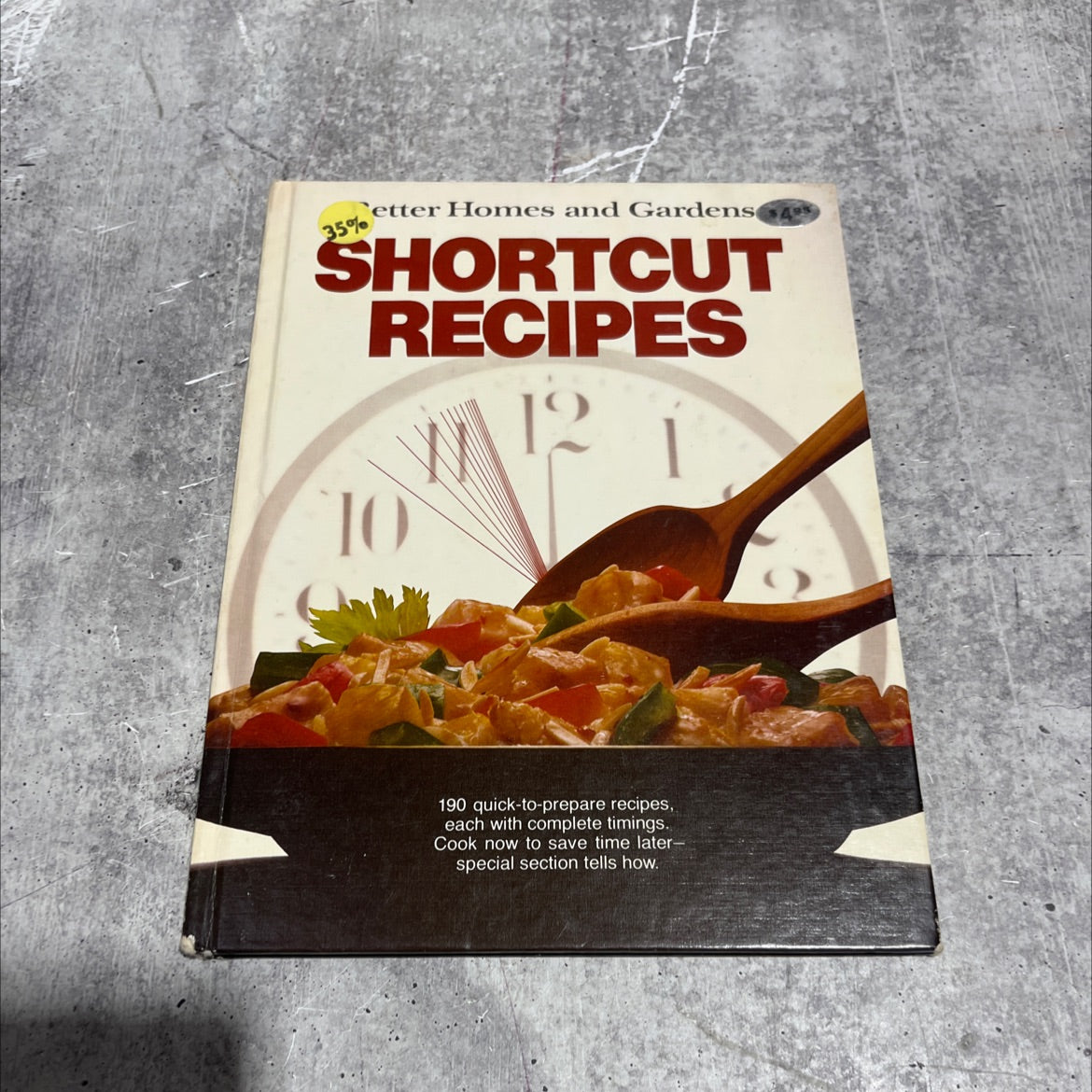 shortcut recipes book, by Meredith Corporation, 1980 Hardcover image 1