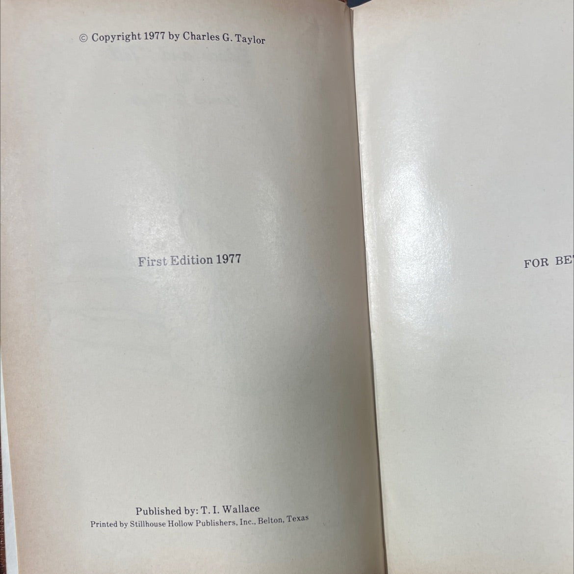 show and tell book, by Charles G. Taylor, 1977 Hardcover image 3