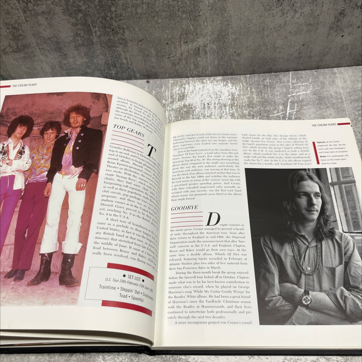 showhand: the life and music of eric clapton book, by marc roberty, 1991 Hardcover image 4