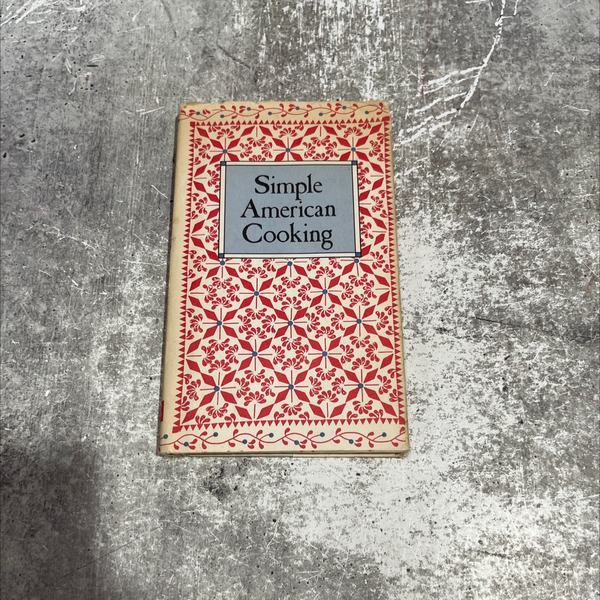simple american cooking book, by unknown, 1987 Hardcover image 1