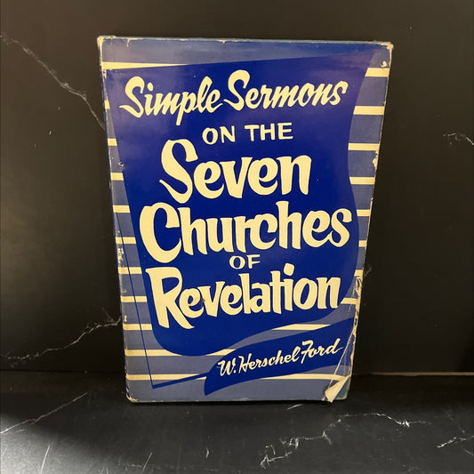 simple sermons on the seven churches of revelation book, by w. herschel ford, 1961 Hardcover image 1