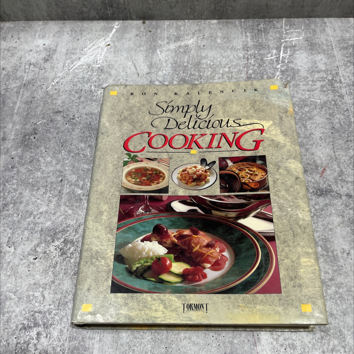 simply delicious cooking book, by unknown, 1991 Hardcover image 1