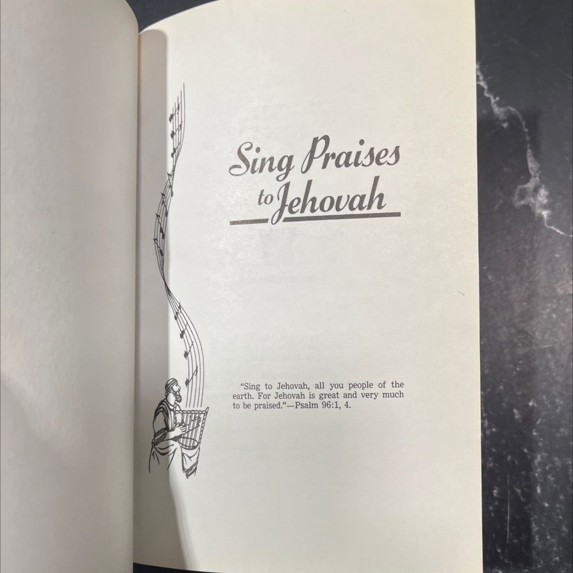 sing praises to jehovah book, by Watch Tower Bible and Tract Society of Pennsylvania, 1984 Hardcover image 2