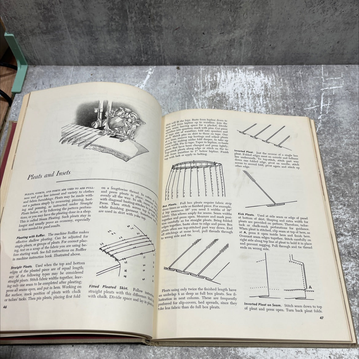 singer sewing book book, by mary brooks picken, 1949 Hardcover image 4