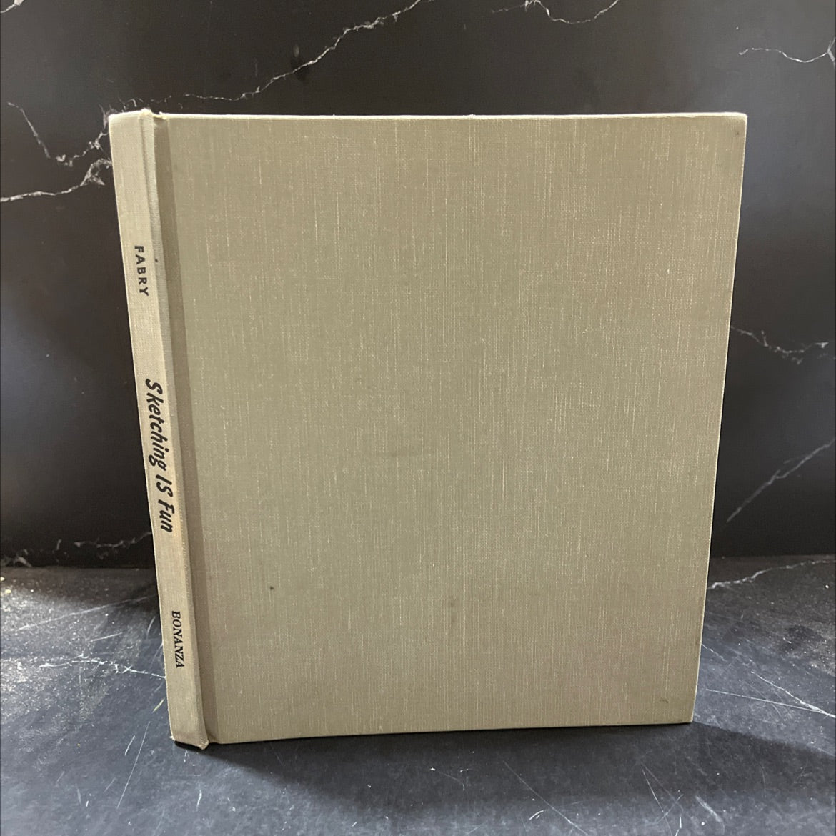 sketching is fun with pencil and pen book, by alois fabry, 1958 Hardcover image 1