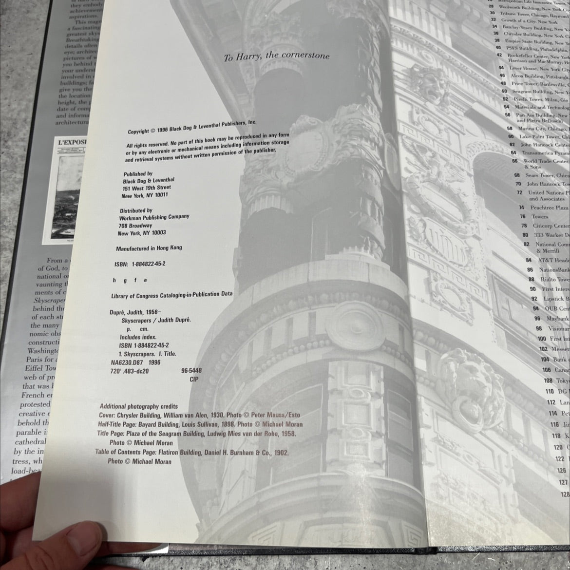 skyscrapers book, by judith dupre, 1996 Hardcover image 3