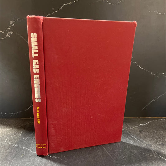 small gas engines how to repair and maintain them book, by Paul Weissler, 1979 Hardcover image 1