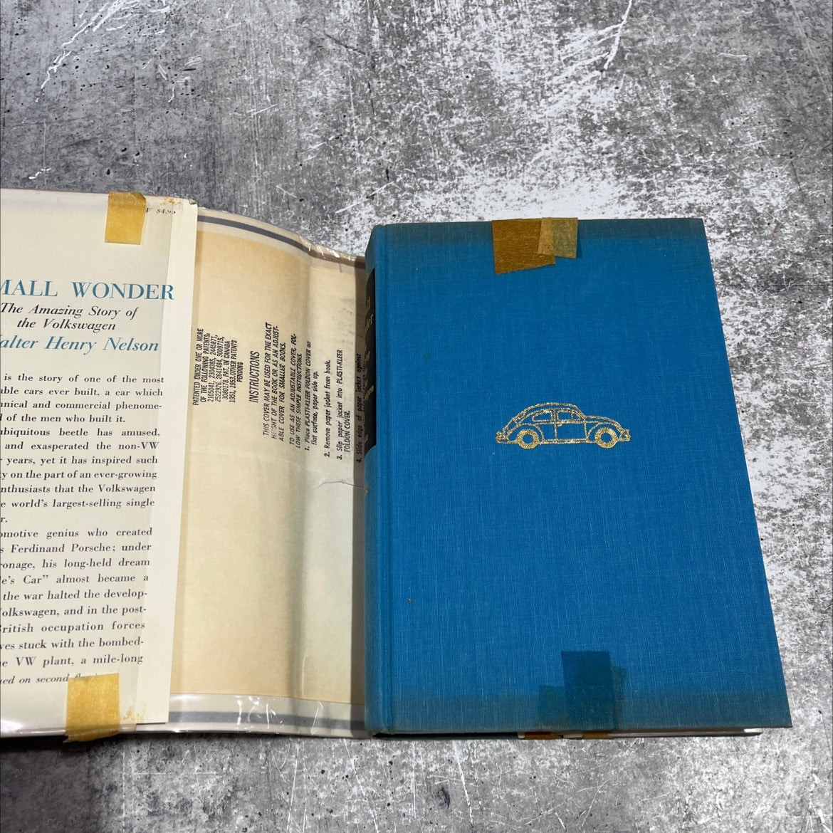small wonder the amazing story of the volkswagen book, by walter henry nelson, 1965 Hardcover image 4