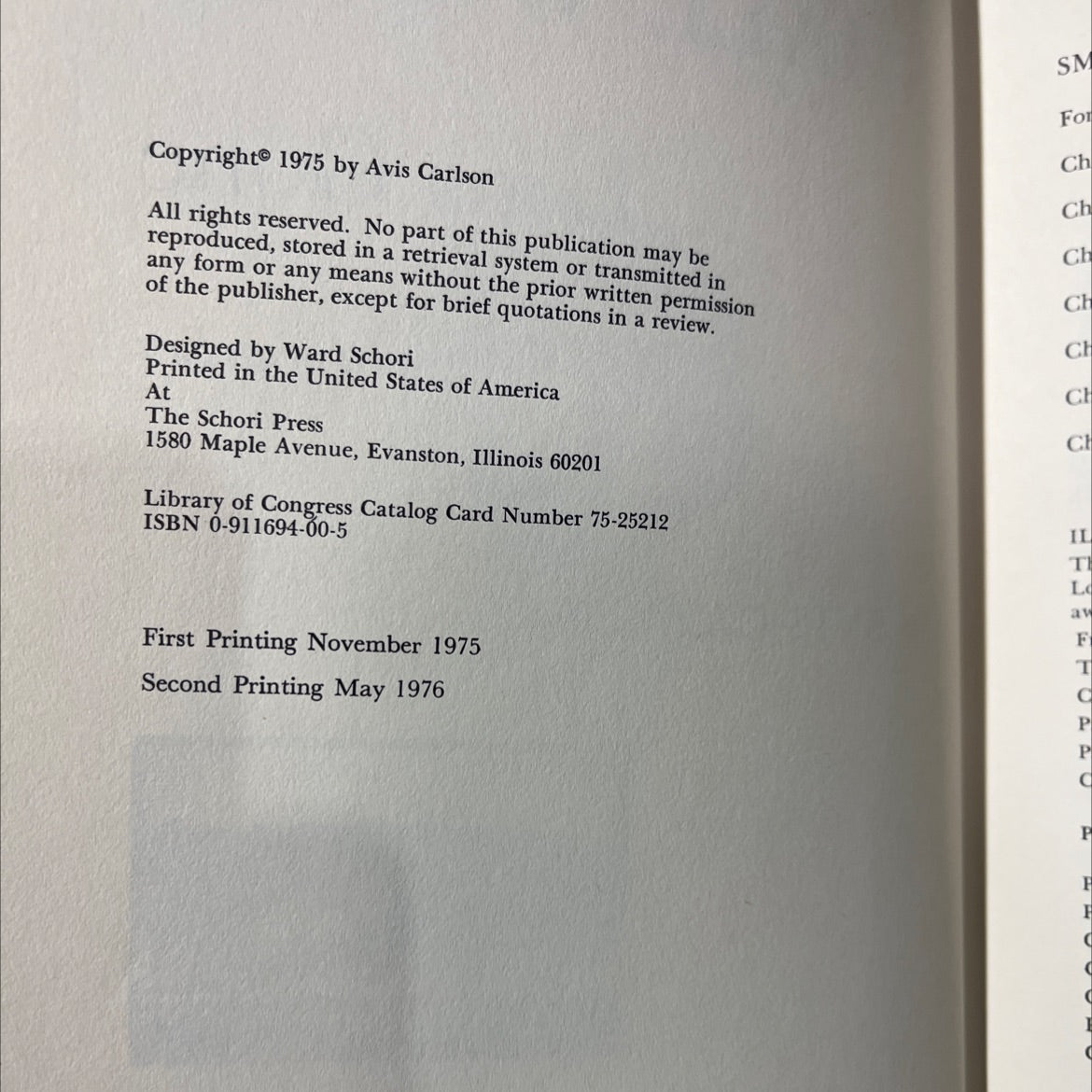 small world ... long gone a family record of an era book, by avis carlson, 1975 Hardcover image 3