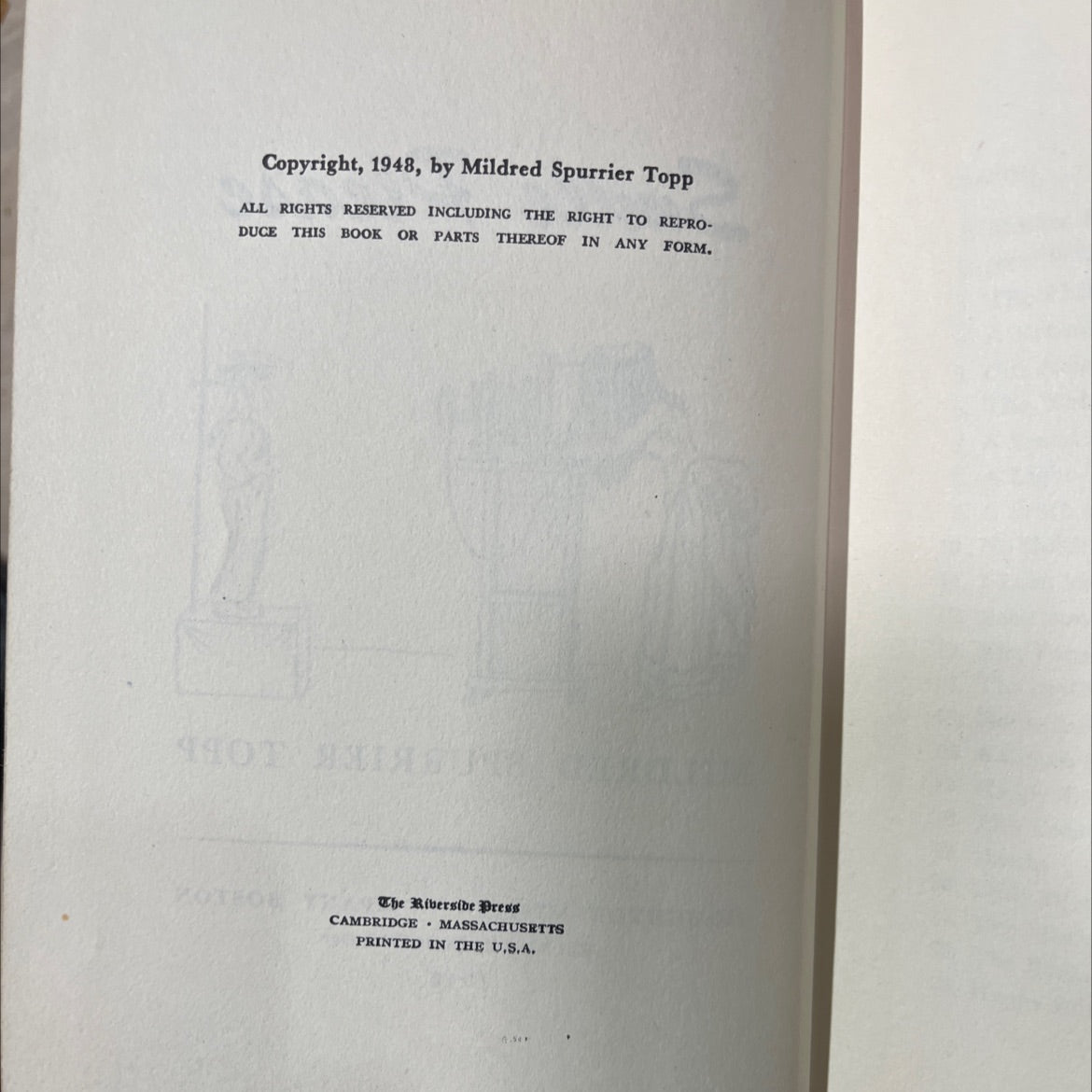 smile please book, by mildred spurrier topp, 1948 Hardcover image 3