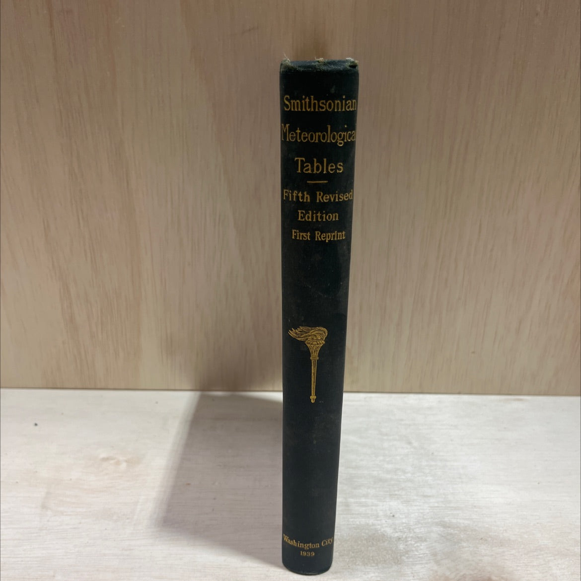 smithsonian meteorological tables book, by unknown, 1939 Hardcover image 4