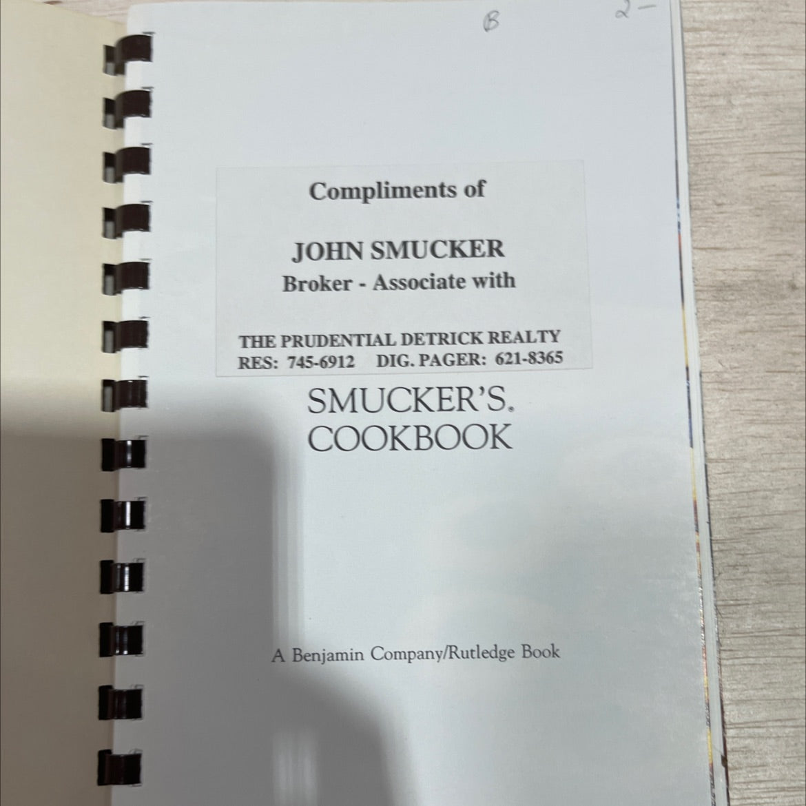 smucker's cookbook book, by unknown, 1976 Paperback image 2